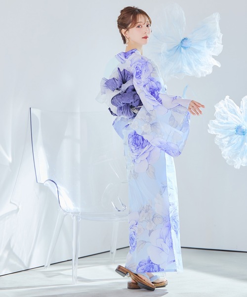 浴衣3点セット（浴衣・帯・下駄）