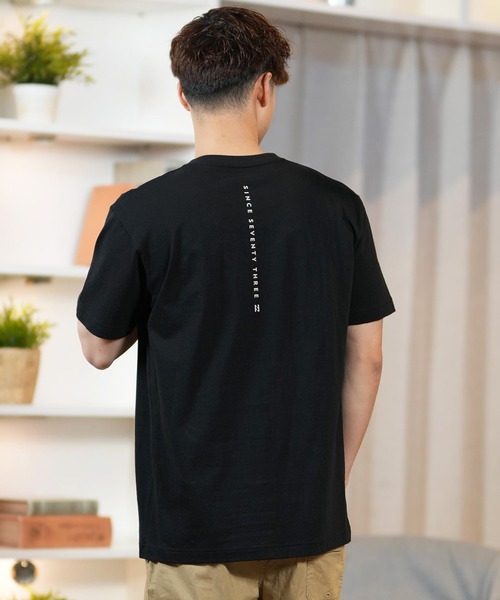 BILLABONG(ビラボン)の「BILLABONG/ビラボン 半袖Tシャツ フロントロゴ BF011-200(Tシャツ/カットソー・メンズ・ブラック/クリーム/ホワイト×ネイビー・S/M/L/XL)」の13枚目の写真