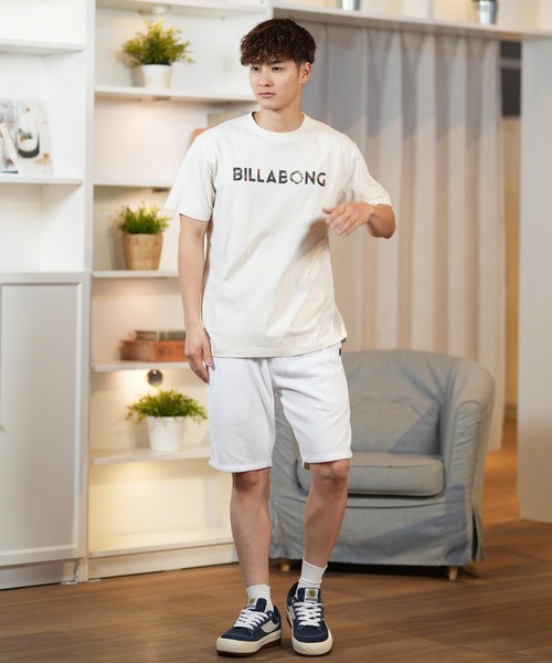 BILLABONG(ビラボン)の「BILLABONG/ビラボン 半袖Tシャツ フロントロゴ BF011-200(Tシャツ/カットソー・メンズ・ブラック/クリーム/ホワイト×ネイビー・S/M/L/XL)」の22枚目の写真
