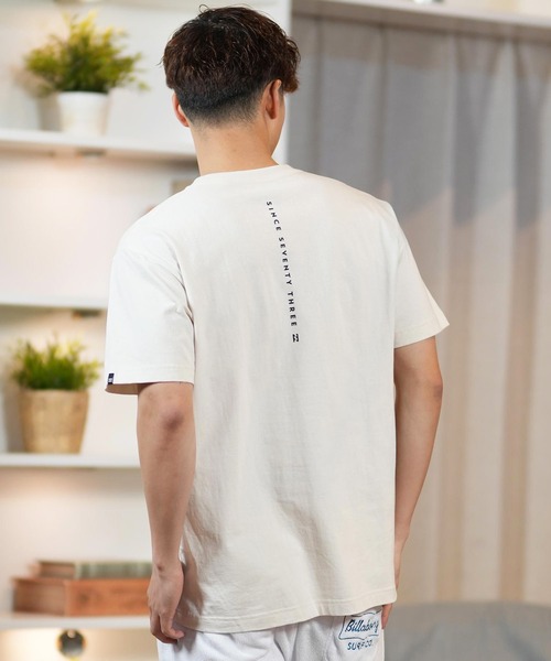 BILLABONG(ビラボン)の「BILLABONG/ビラボン 半袖Tシャツ フロントロゴ BF011-200(Tシャツ/カットソー・メンズ・ブラック/クリーム/ホワイト×ネイビー・S/M/L/XL)」の20枚目の写真