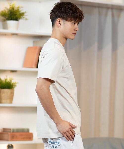 BILLABONG(ビラボン)の「BILLABONG/ビラボン 半袖Tシャツ フロントロゴ BF011-200(Tシャツ/カットソー・メンズ・ブラック/クリーム/ホワイト×ネイビー・S/M/L/XL)」の21枚目の写真
