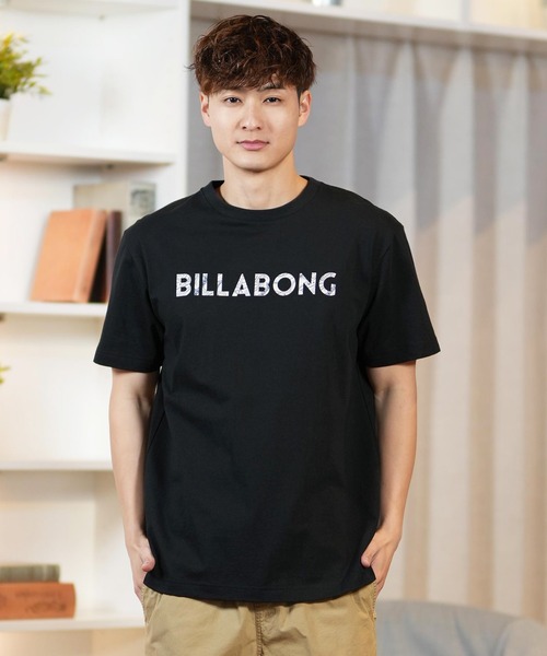 BILLABONG(ビラボン)の「BILLABONG/ビラボン 半袖Tシャツ フロントロゴ BF011-200(Tシャツ/カットソー・メンズ・ブラック/クリーム/ホワイト×ネイビー・S/M/L/XL)」の11枚目の写真