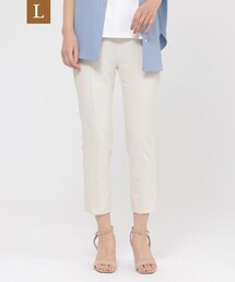 【L】【接触冷感】【UVカット】【ウォッシャブル】メリルハイテンションクロップドパンツ