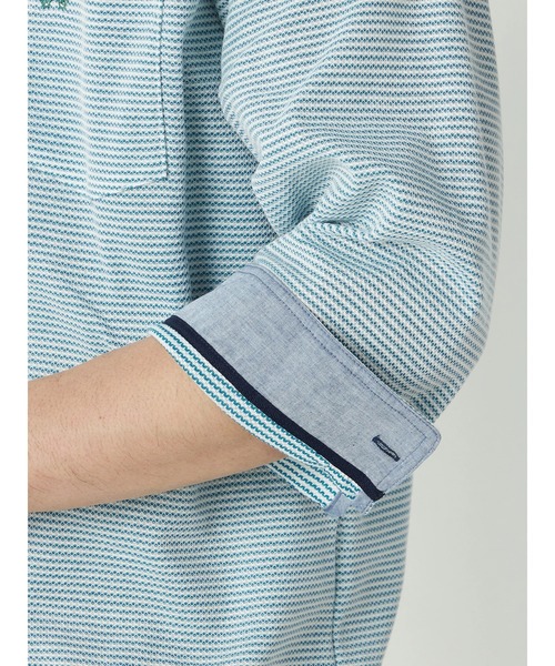 McGREGOR(マックレガー)の「七分袖ポロ(ポロシャツ・メンズ・グリーン系その他/バイオレット/スモークグレー・L/M)」の11枚目の写真