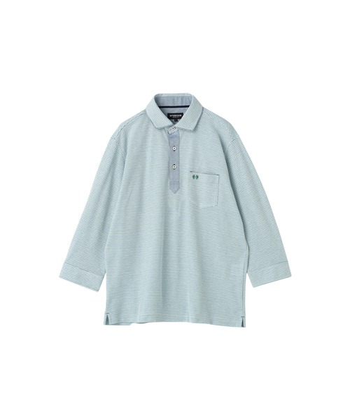 McGREGOR(マックレガー)の「七分袖ポロ(ポロシャツ・メンズ・グリーン系その他/バイオレット/スモークグレー・L/M)」の16枚目の写真