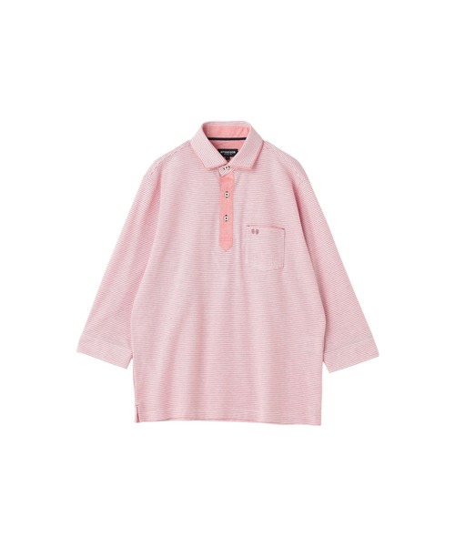 McGREGOR(マックレガー)の「七分袖ポロ(ポロシャツ・メンズ・グリーン系その他/バイオレット/スモークグレー・L/M)」の18枚目の写真