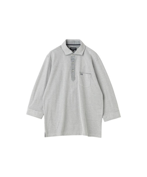 McGREGOR(マックレガー)の「七分袖ポロ(ポロシャツ・メンズ・グリーン系その他/バイオレット/スモークグレー・L/M)」の20枚目の写真