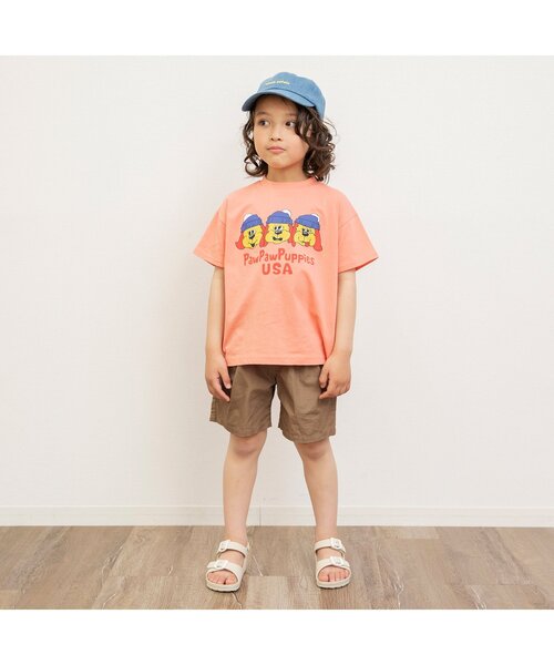 BREEZE（ブリーズ）の「【WEB限定/ジュニア対応】タックハーフパンツ（その他パンツ・キッズ・ブラウン/グリーン/ロイヤルブルー/イエロー/ベージュ/サックスブルー/ブラック/グレー・110/150/100/90/140/130/120）」の9枚目の写真