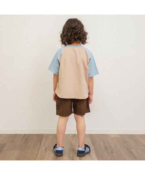 BREEZE（ブリーズ）の「【WEB限定/ジュニア対応】タックハーフパンツ（その他パンツ・キッズ・ブラウン/グリーン/ロイヤルブルー/イエロー/ベージュ/サックスブルー/ブラック/グレー・110/150/100/90/140/130/120）」の13枚目の写真