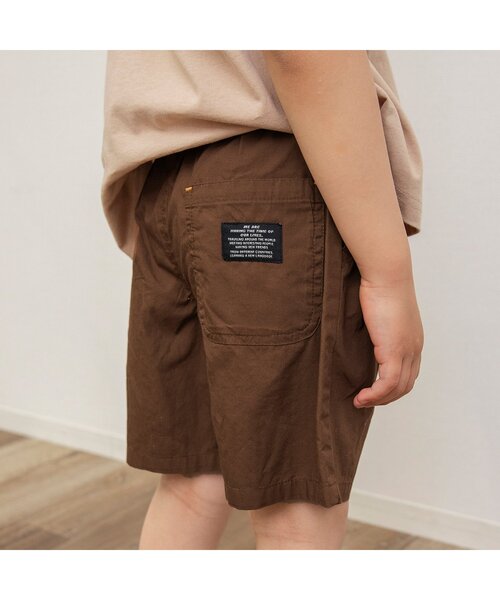 BREEZE（ブリーズ）の「【WEB限定/ジュニア対応】タックハーフパンツ（その他パンツ・キッズ・ブラウン/グリーン/ロイヤルブルー/イエロー/ベージュ/サックスブルー/ブラック/グレー・110/150/100/90/140/130/120）」の14枚目の写真