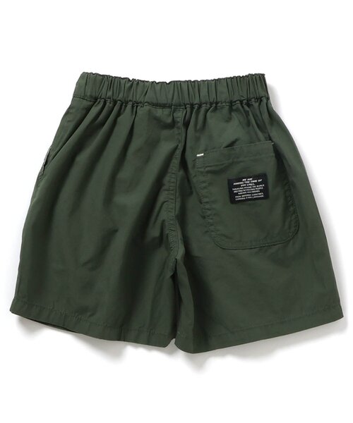 Brown EDITION ウォッシャブルトロタックハーフパンツ Brown EDITION ウォッシャブルトロタックハーフパンツ Brown EDITION