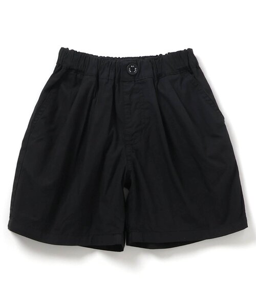 AD2022 23SS 2タックプリーツショーツ ハーフパンツ 黒 ウール AD2022 23SS 2タックプリーツショーツ ハーフパンツ 黒 ウール