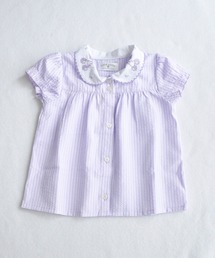 coto cotte（コトコト）の「さくらんぼ刺繍 半袖ブラウス（シャツ/ブラウス）」