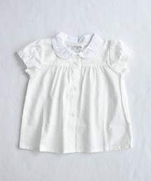 coto cotte（コトコト）の「さくらんぼ刺繍 半袖ブラウス（シャツ/ブラウス）」