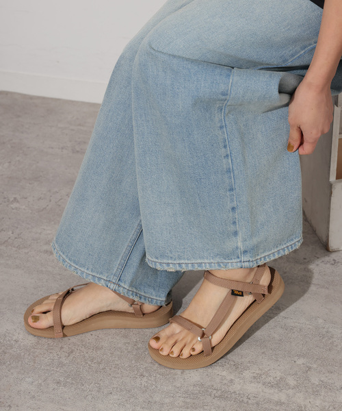 Teva（テバ）の「【Teva/テバ】Original Universal Slim：サンダル（サンダル・レディース・ブラック/ベージュ・22cm/23cm/24cm/25cm）」の8枚目の写真