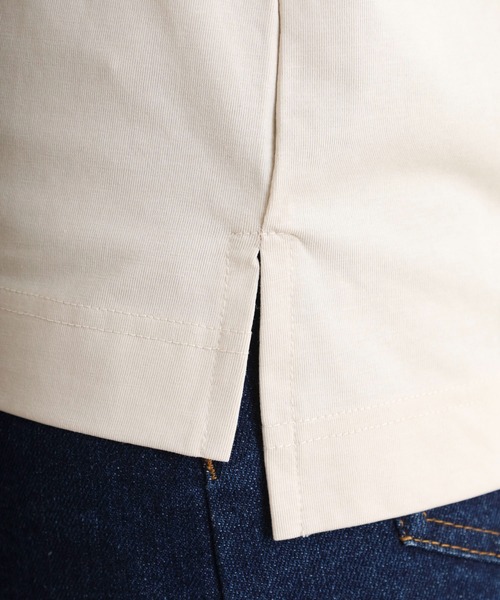 BRODIAEA(ブローディア)の「BRODIAEA 袖レース切り替えカットソー 半袖(Tシャツ/カットソー・レディース・ベージュ/ブラック/オフホワイト・40)」の14枚目の写真
