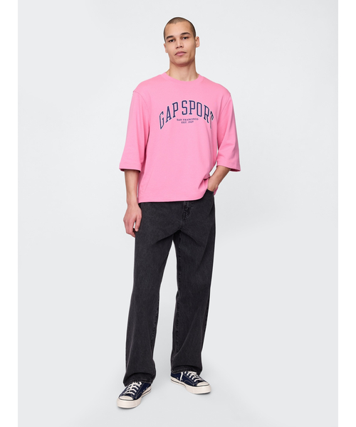 Jenniefor フレンチテリークルーネックスウェット フレンチテリー ディストレスト クルーネック