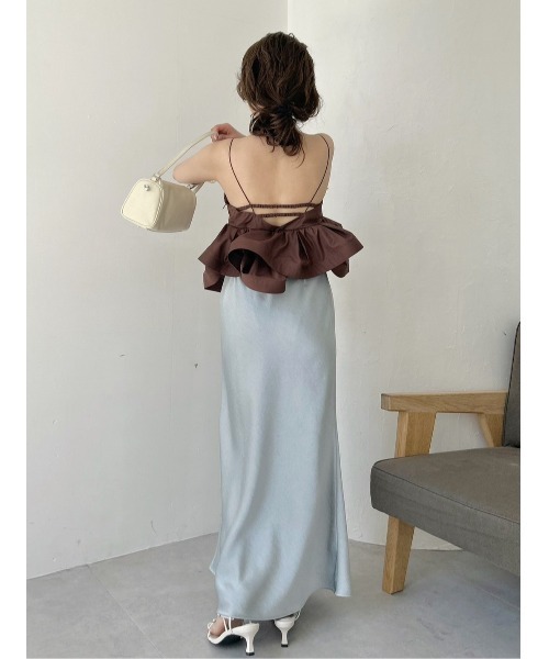 ラッフルヘムデザインキャミソール（シャツ/ブラウス）｜FRAY