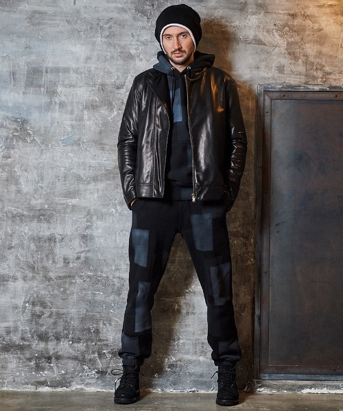 ACANTHUS(アカンサス)の「mj10690-Leather Semi Double Riders ライダースジャケット(ライダースジャケット・メンズ・ブラック・S/M/L/XL)」の5枚目の写真