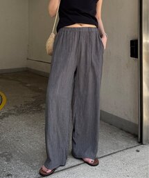 LBC | 美脚可能★エアプリーツワイドイージーパンツ(その他パンツ)