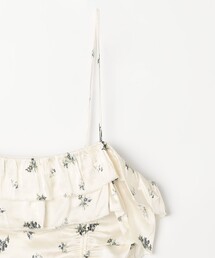 GANNI（ガニー）の「GANNI/ガニー Printed Satin Slip Top / W0274
