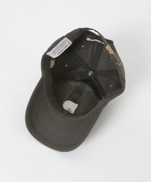 PARKS PROJECT（パークスプロジェクト）の「PARKS PROJECT　ORGANIC COTTON P WAPPEN 6P CAP（キャップ・メンズ・ブラック/ライトベージュ/ネイビー・FREE）」の8枚目の写真