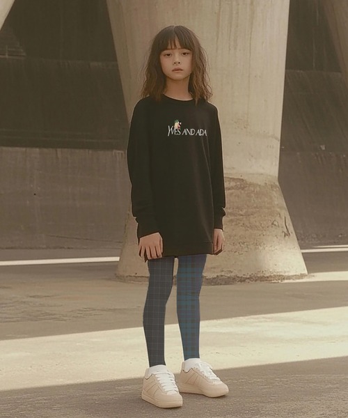 bedsidedrama（ベットサイドドラマ）の「【KAA】YVES AND ADAM SWEAT（スウェット・キッズ・グレー/ブラック/ホワイト・S/M）」の4枚目の写真