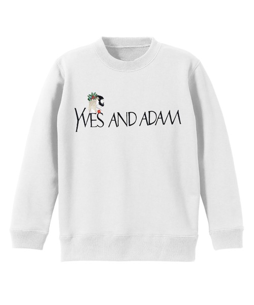 bedsidedrama（ベットサイドドラマ）の「【KAA】YVES AND ADAM SWEAT（スウェット・キッズ・グレー/ブラック/ホワイト・S/M）」の6枚目の写真