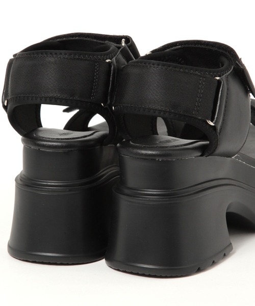 3.3 Field Trip （3.3フィールドトリップ）の「3.3 Field Trip／サテンテープベルトサンダル（サンダル・レディース・ホワイト/ブラック・LARGE/MEDIUM/SMALL）」の18枚目の写真