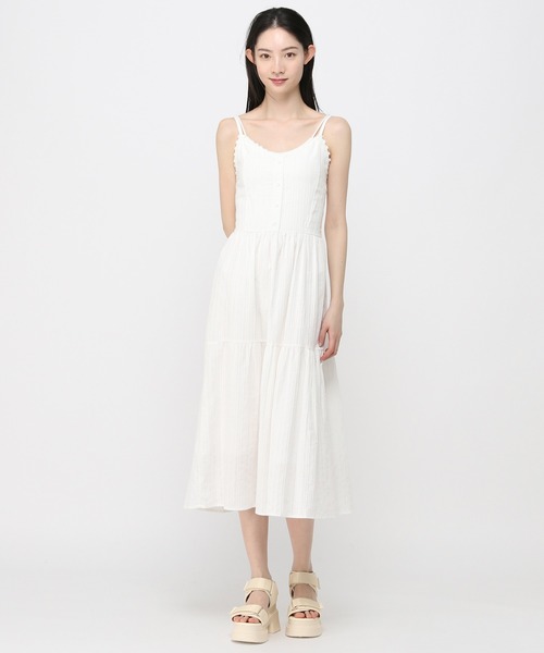 3.3 Field Trip （3.3フィールドトリップ）の「3.3 Field Trip／サテンテープベルトサンダル（サンダル・レディース・ホワイト/ブラック・LARGE/MEDIUM/SMALL）」の9枚目の写真