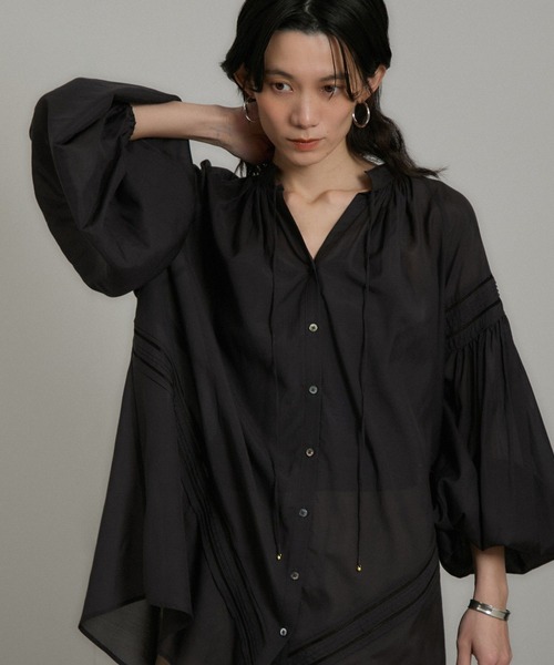 エンブロイダリーチュニックブラウス（シャツ/ブラウス）｜SALON
