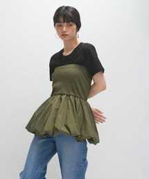 ADAM ET ROPE' | 【サステナブル】バルーンベアセットTee(Tシャツ/カットソー)