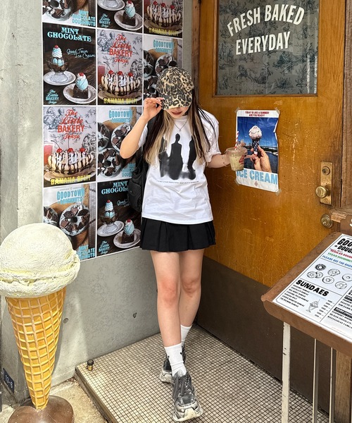 napinna maison（ナピナメゾン）の「【napinna maison×HIINA】カーゴミニプリーツスカート（スカート・レディース・カーキ/ブラック・L/M）」の8枚目の写真