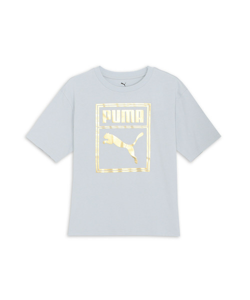 PUMA(プーマ)の「PUMA プーマ メンズ ESS メタリック グラフィック 半袖 Tシャツ(Tシャツ/カットソー・メンズ・ホワイト/ブラック/グレー・XX-LARGE/X-LARGE/LARGE/SMALL/MEDIUM)」の6枚目の写真