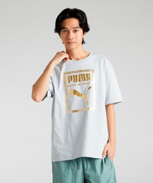 PUMA | PUMA プーマ メンズ ESS メタリック グラフィック 半袖 Tシャツ(Tシャツ/カットソー)
