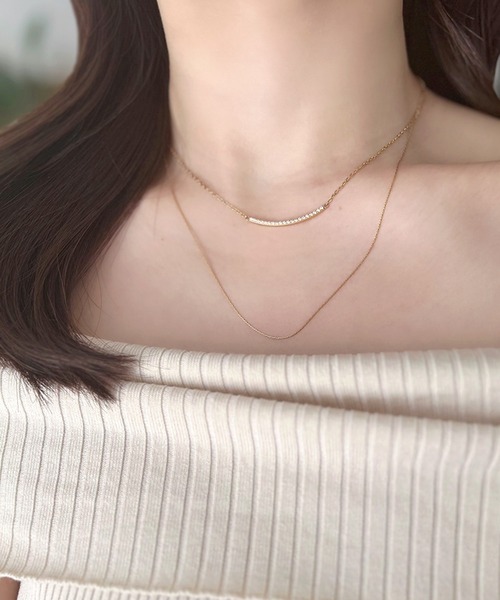 BLOOM（ブルーム）の「ステンレス ネックレス BLOOM/ブルーム（ネックレス・レディース・その他・42cm）」の8枚目の写真