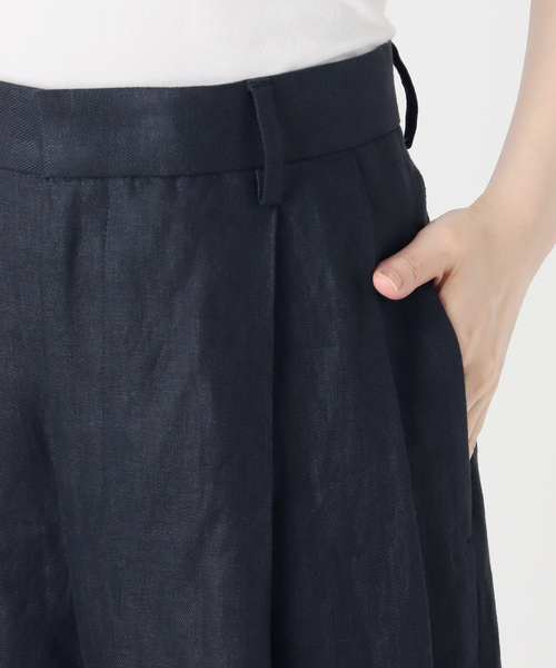 セール】OGLINEN タックパンツ（スラックス）｜Deuxieme Classe