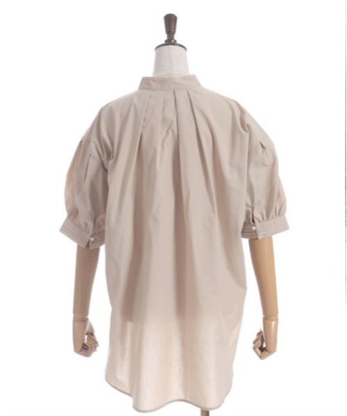 axes femme(アクシーズファム)の「ビッグリボン半袖ブラウス(シャツ/ブラウス・レディース・ベージュ/ブルー/ホワイト・FREE)」の21枚目の写真