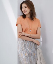 【汗じみ防止/速乾性】フレンチスリーブ IT Tシャツ