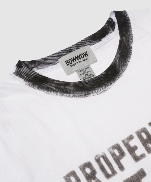 BOW WOW（バウワウ）の「US PRISONER TRIM TEE（Tシャツ/カットソー・メンズ・ホワイト×ブラック・XL/L）」の3枚目の写真