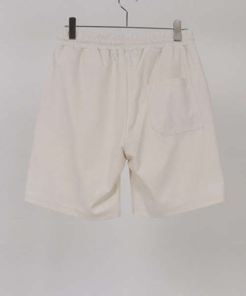 CAMBIO(カンビオ)の「mp13674-ハニカムショートパンツ(その他パンツ・メンズ・ブラック/グレイッシュベージュ/ホワイト・XL/L/M)」の9枚目の写真