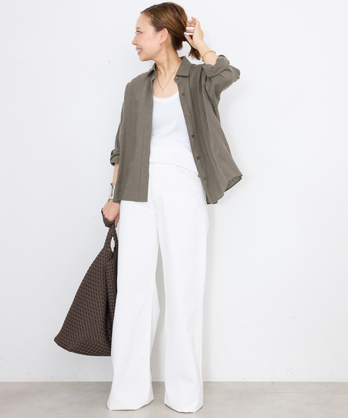 Linen シャツ（シャツ/ブラウス）｜Deuxieme Classe