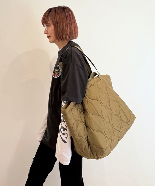MILITARY QUILTING BIG BAG ミリタリーキルティングビッグバッグ