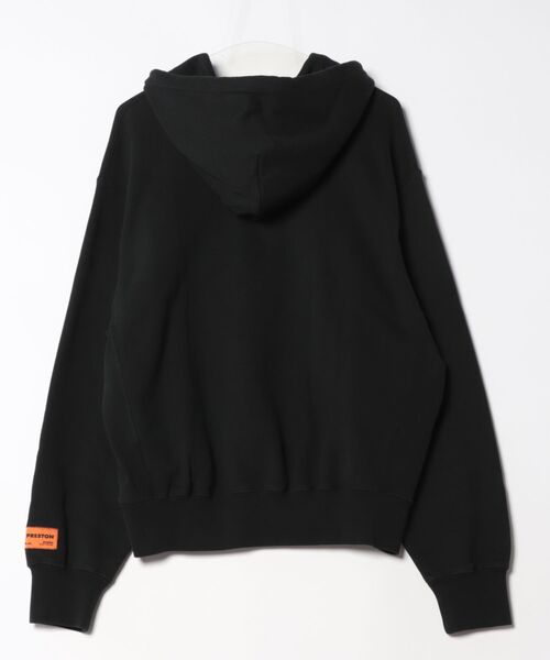 HERON PRESTON(ヘロンプレストン)の「HERON PRESTON/ヘロンプレストン/HALF TONE HERON HOODIE(パーカー・メンズ・ブラック・M)」の2枚目の写真