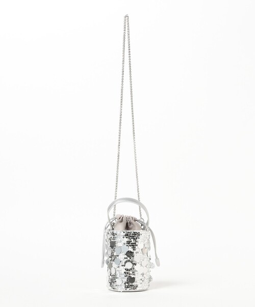 Ray BEAMS(レイビームス)の「blicenscell / sequin buscket バッグ(トートバッグ・レディース・シルバー/ゴールド/ブラック・ONE SIZE)」の15枚目の写真
