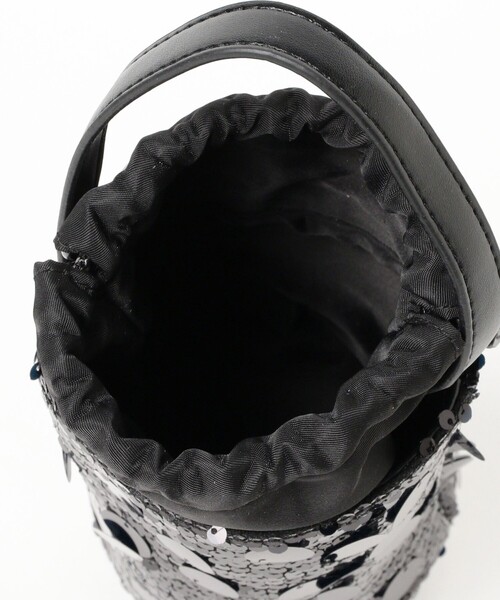 Ray BEAMS(レイビームス)の「blicenscell / sequin buscket バッグ(トートバッグ・レディース・シルバー/ゴールド/ブラック・ONE SIZE)」の17枚目の写真