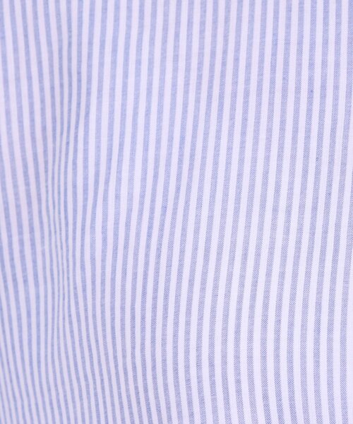 SHOO・LA・RUE（シューラルー）の「【S-LL/ひんやり】後ろ姿も抜かりなく インせず着られる バックギャザーシャツ（シャツ/ブラウス・レディース・ブルー系その他4/ブラック系1/ネイビー/ライトブルー/ダークオレンジ/アイボリー・04/03/02/01）」の15枚目の写真