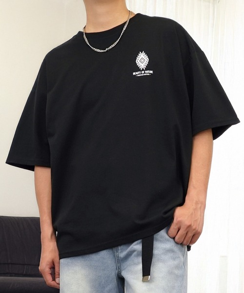 L'atelier(ラトリエ)の「グラフィック デザイン Tシャツ 半袖(Tシャツ/カットソー・メンズ・ブラック系1/ブラック系3/ホワイト系4/ホワイト系6/ブラック系2/ホワイト系3/ブラック系4/ホワイト系5/ホワイト系1/ホワイト系2/ブラック系5/ブラック系6・M/L/LL)」の13枚目の写真