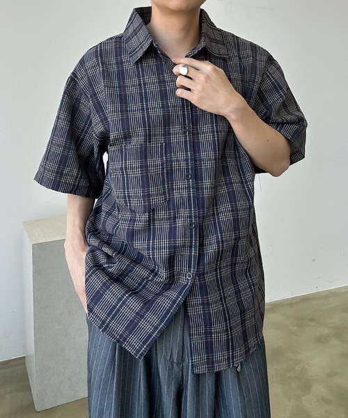 お値下げしました　ethosens ジャガードシャツ ETHOSENS（エトセンス）の「【ETHOSENS/エトセンス】ジャガード