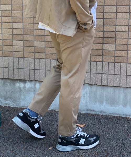 NO NEED(ノーニード)の「ストレッチテーラードPT(その他パンツ・メンズ・オリーブ/グレー・S/M)」の2枚目の写真